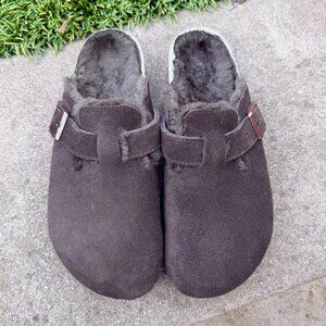 Birkenstock Bostons Shearling size 42 EU